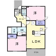 サンアルストロメリアAの間取り画像