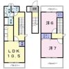 アプリカード広貴Bの間取り画像