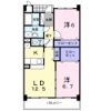 パラディヒラムネ2の間取り画像