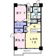 ベルクレーヌ21の間取り画像