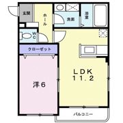 アヴェニール5・4の間取り画像