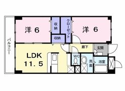 ポポラーレの間取り画像