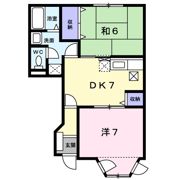 グリーンコート東館 Dの間取り画像