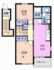 カーサカリエンテの間取り画像