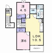 ウリイシパレスの間取り画像
