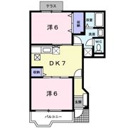サニーヴィラ弐番館の間取り画像