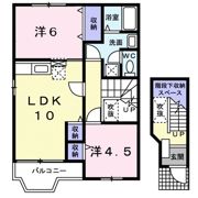 サニーヴィラ弐番館の間取り画像