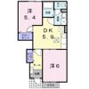 サンパティーク中村の間取り画像