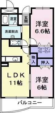 アンナ・ミーナ130ヒルズの間取り画像