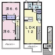 シャルマンT2 A棟の間取り画像