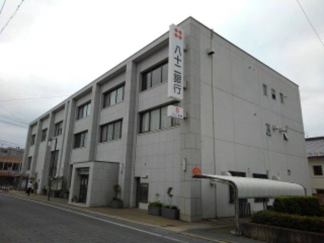 近くの八十二銀行須坂支店まで750m（徒歩10分）