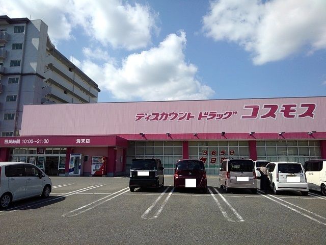 近くのドラッグストアまで1,100m（徒歩14分）