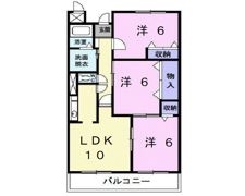 シャンブル Ⅰの間取り画像