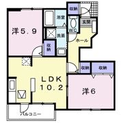 グリーンヴィレッジの間取り画像