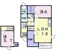カメリア弐番館の間取り画像
