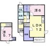 カメリア弐番館の間取り画像