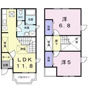 アスモみゆきⅡ番館の間取り画像