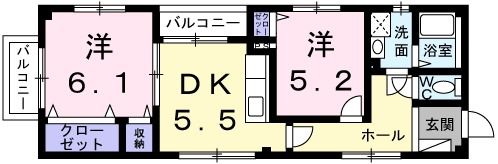 メゾンドエトワールの間取り画像