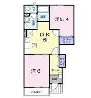 フレッシュタウン中河の間取り画像