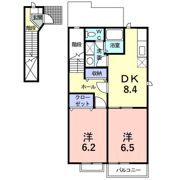 ア・ラ・モードAの間取り画像