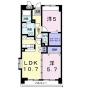 レイナ拾六町の間取り画像