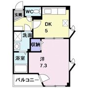 エレガントヒルズ1号館の間取り画像
