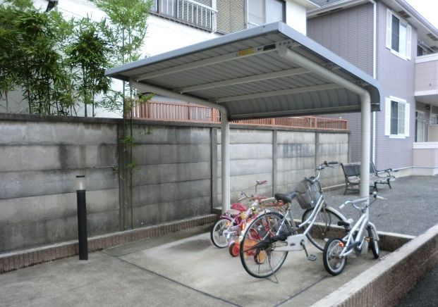 駐輪場が至近