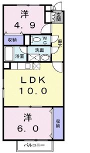 メゾン・ボヌールFⅡの間取り画像