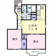 アウローラ Ⅲの間取り画像