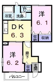 リバティの間取り画像