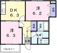 サン・アベニューBの間取り画像
