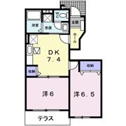 クロスロードスクエアの間取り画像