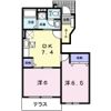 クロスロードスクエアの間取り画像