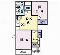 フラワー・スクエアⅠの間取り画像
