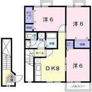 アンプルールⅠの間取り画像