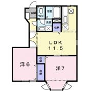 メゾンセレッソ Ⅰの間取り画像