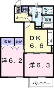 サンハウスIGの間取り画像