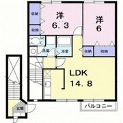 コンフォートハイムの間取り画像