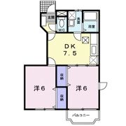 シャトーFujiの間取り画像