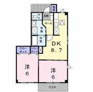 セレスクールAの間取り画像