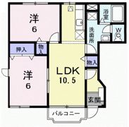 ボンボヌールの間取り画像