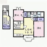 メゾンフジBの間取り画像
