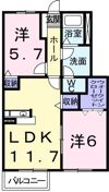 フィール ファインCの間取り画像
