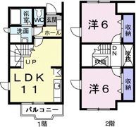 シャンドフル－ル関の間取り画像