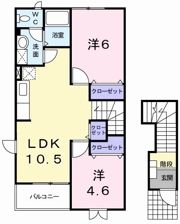 リバーハウスあいおいの間取り画像