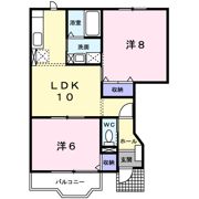 レジデンスアンソレイエの間取り画像