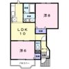 レジデンスアンソレイエの間取り画像