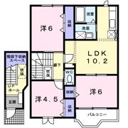 レジデンスアンソレイエの間取り画像