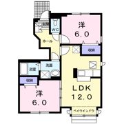 エピナール弐番館の間取り画像