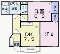 シャルマン・シーダの間取り画像